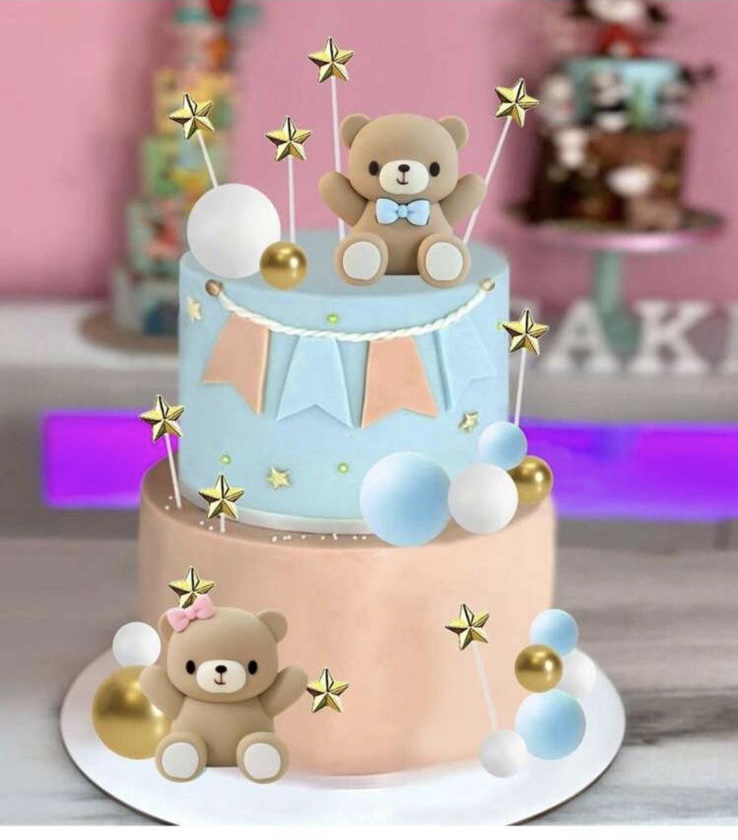 Beertjes (set) Boetseer Decoratie - Afbeelding 2