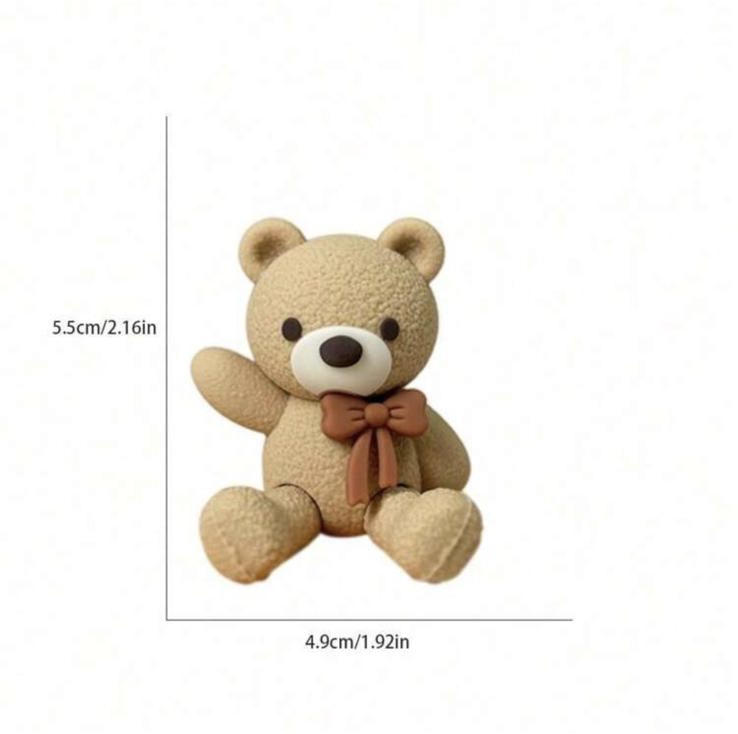 Teddy Bear (sand) Boetseer Decoratie - Afbeelding 2