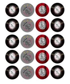 Eetbare print Ajax Cupcakes Mini