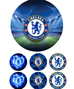 Eetbare print Chelsea 15cm