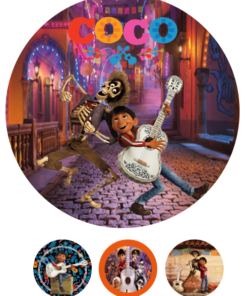 Eetbare print Coco 20cm