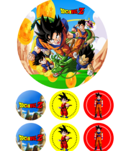 Eetbare print Dragonball Z 15 cm
