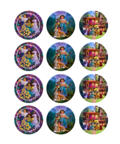Eetbare print Encanto Cupcakes