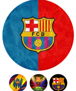 Eetbare print FC Barcelona 20cm