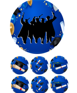 Eetbare print Graduation Thema 15cm