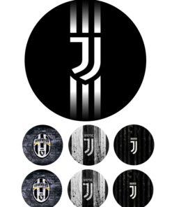 Eetbare print Juventus 15cm