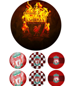 Eetbare print Liverpool 15cm