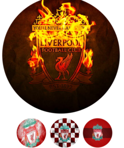 Eetbare print Liverpool 20cm