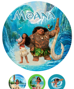 Eetbare print Moana 20cm