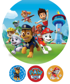 Eetbare print Paw Patrol 20cm