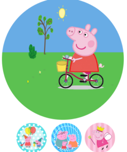 Eetbare print Peppa Pig 20cm