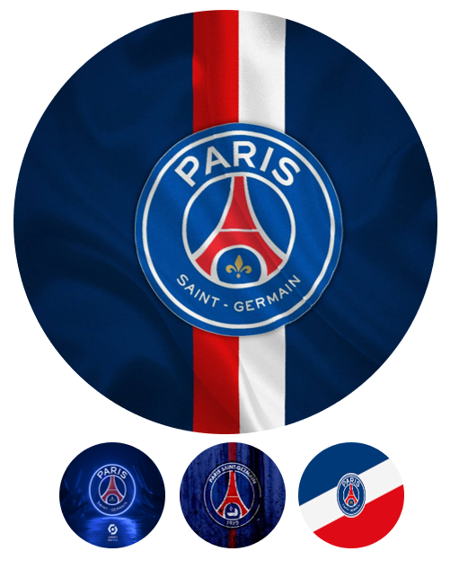 Eetbare print Paris Saint Germaine 20cm