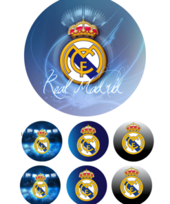 Eetbare print Real Madrid 15cm