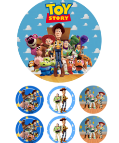Eetbare print Toy Story 15cm