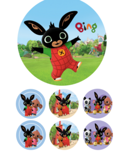 Eetbare print Bing 15cm