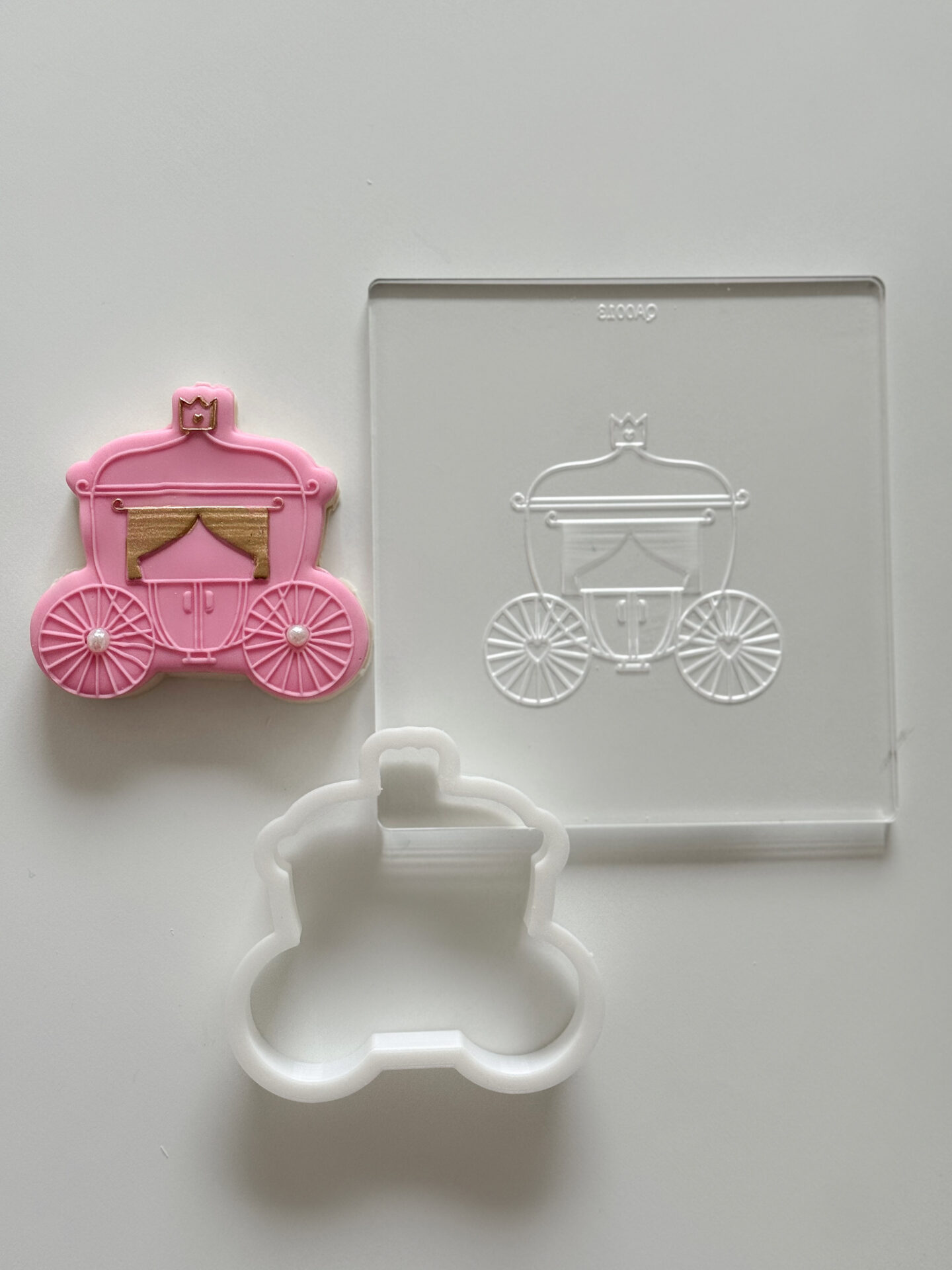 De Koets Cookie Cutter amp Stamp - Afbeelding 2