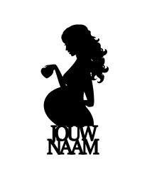 Babyshower Mama met buik