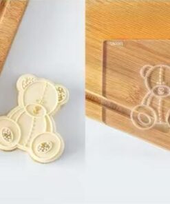 De Teddybear Cookie Cutter amp Stamp