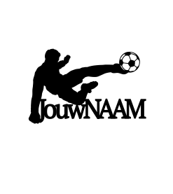 Birthday Boy Voetbal Caketopper