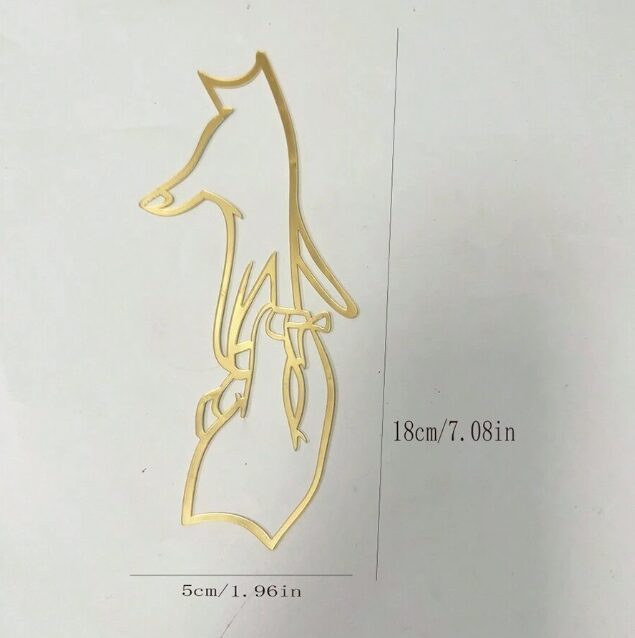 Verloving Caketopper Acryl Goud - Afbeelding 2