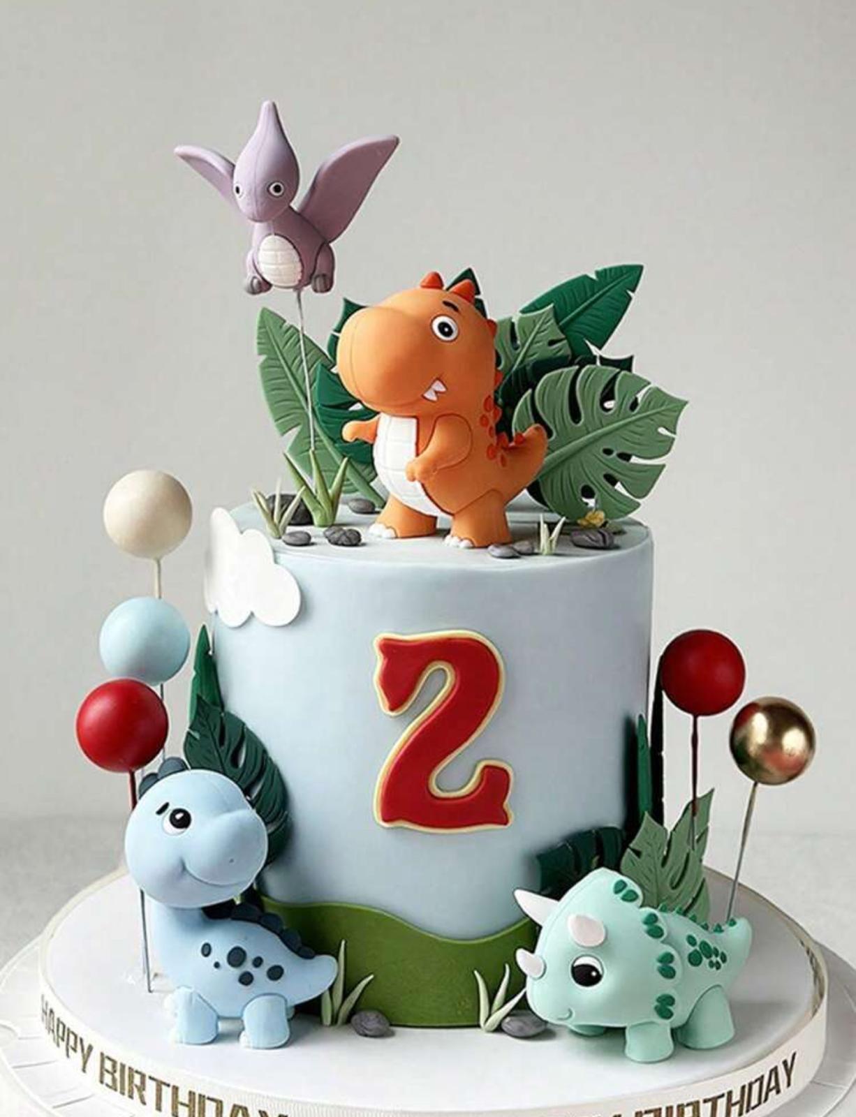 Dino Mintgroen Boetseer Decoratie - Afbeelding 2