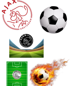 Eetbare print Ajax 3D