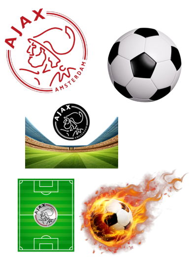 Eetbare print Ajax 3D