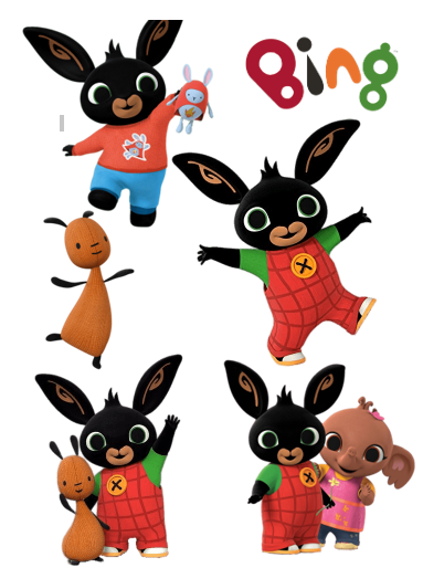 Eetbare print Bing 3D