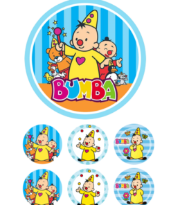Eetbare print Bumba 15cm