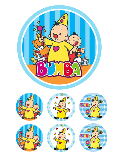 Eetbare print Bumba 15cm