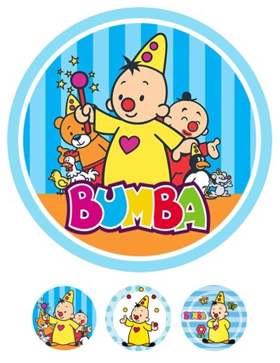 Eetbare print Bumba 20cm