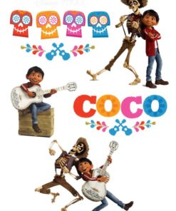 Eetbare print Coco 3D