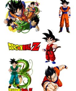 Eetbare print Dragonball Z 3D