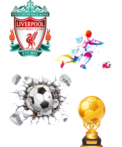 Eetbare print Liverpool 3D