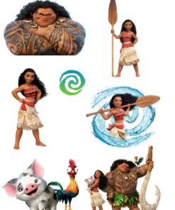 Eetbare print Moana 3D