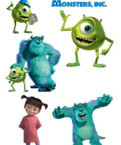 Eetbare print Monster inc 3D