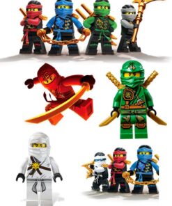 Eetbare print Ninja Go 3D