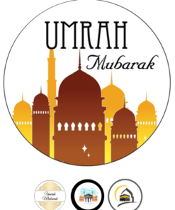 Eetbare print Umrah Thema 20cm