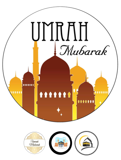 Eetbare print Umrah Thema 20cm