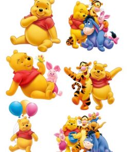 Eetbare print Winnie the Pooh 3D