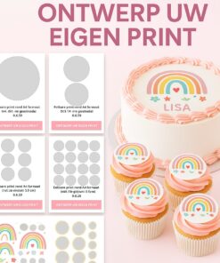 Eetbare print eigen ontwerp A4 formaat