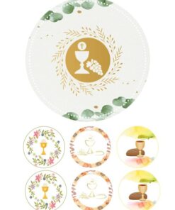 Eetbare print Communie 15cm