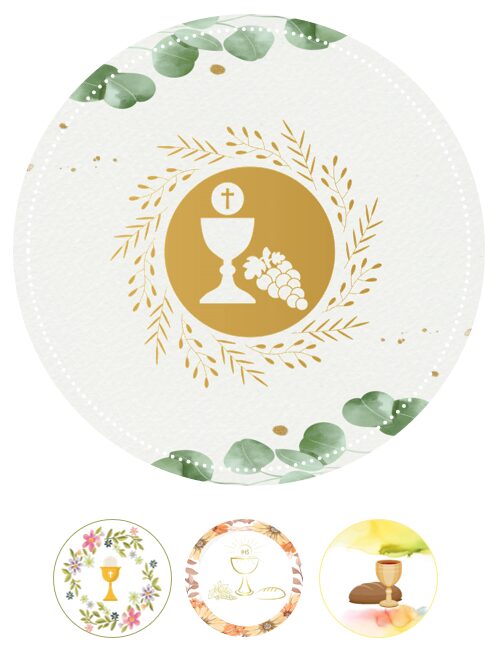 Eetbare print Communie 20cm