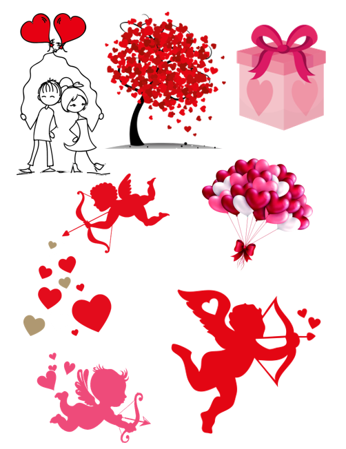 Eetbare print Valentijn 3D