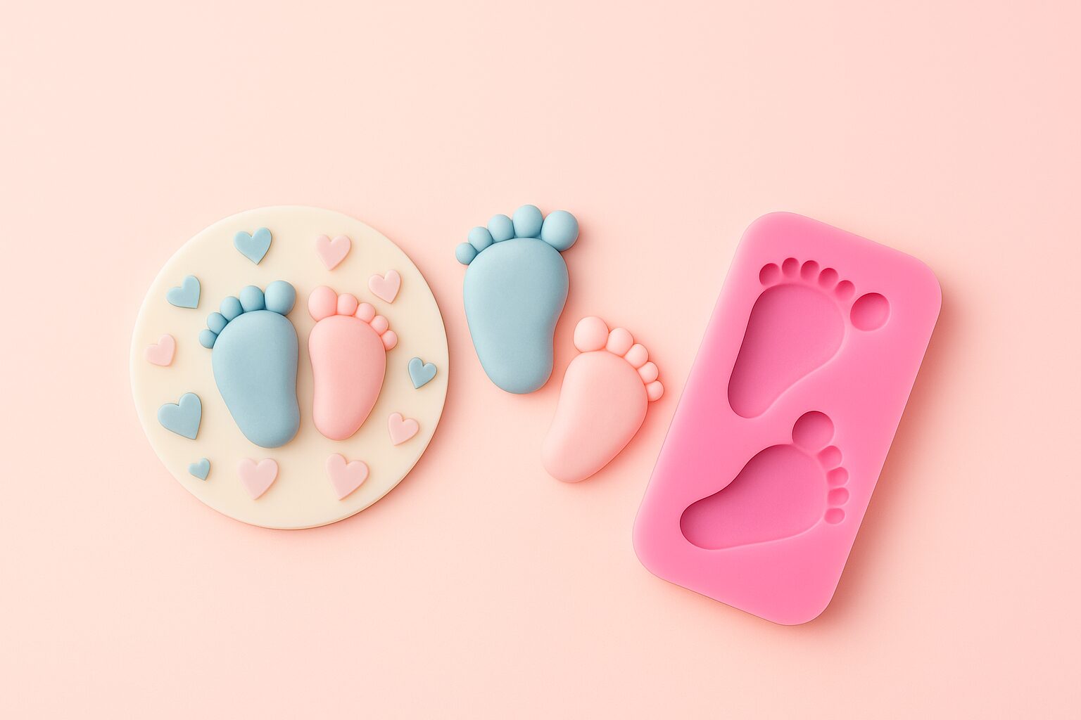 Babyvoetjes Mould