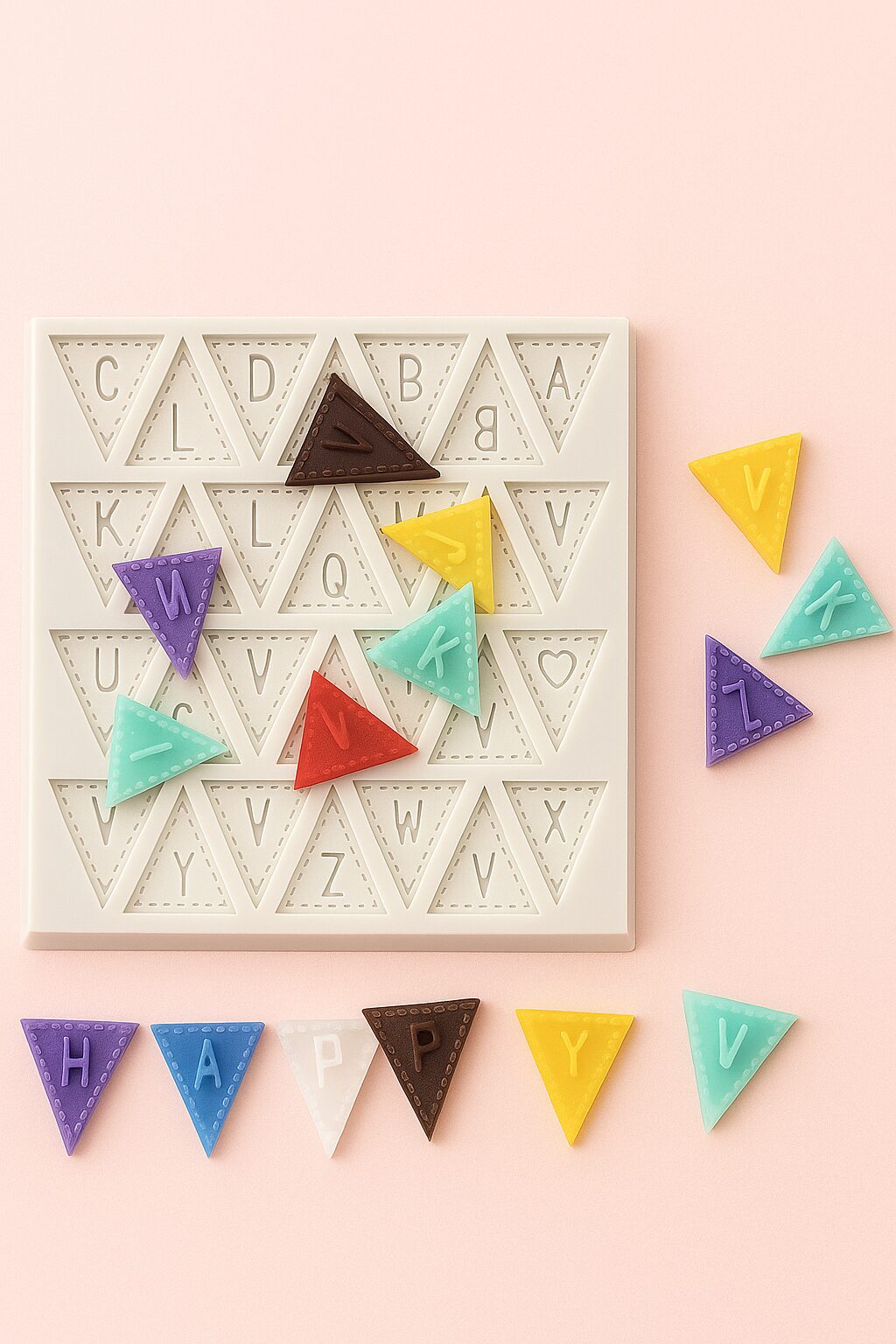 Vlaggen Alfabet Mould