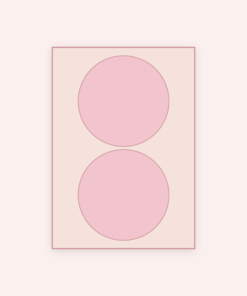 Eetbare print Rond 2 stuks (ca. 13.5 cm)