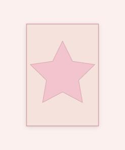 Eetbare print Ster 1 stuks (ca. 20 cm)