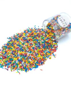 Alternative view of Funfetti Bakeable Strands – Vegan | Happy Sprinkles (80 g)