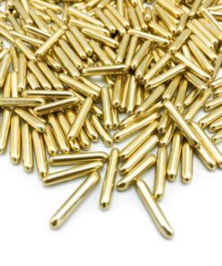 Gold Rods – without E171 | Happy Sprinkles (90 g)